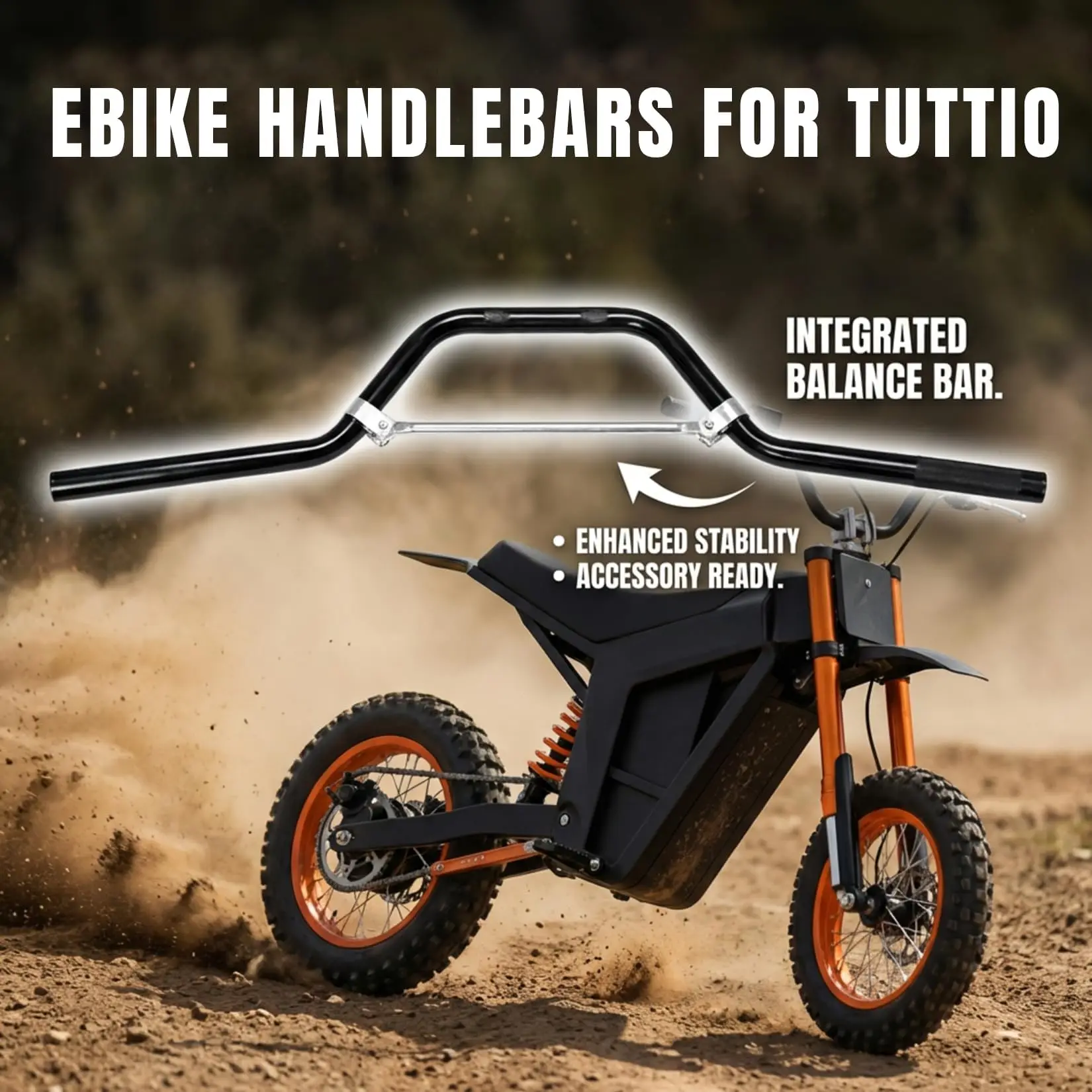 Ebike Handlebars for Tuttio - 7/8