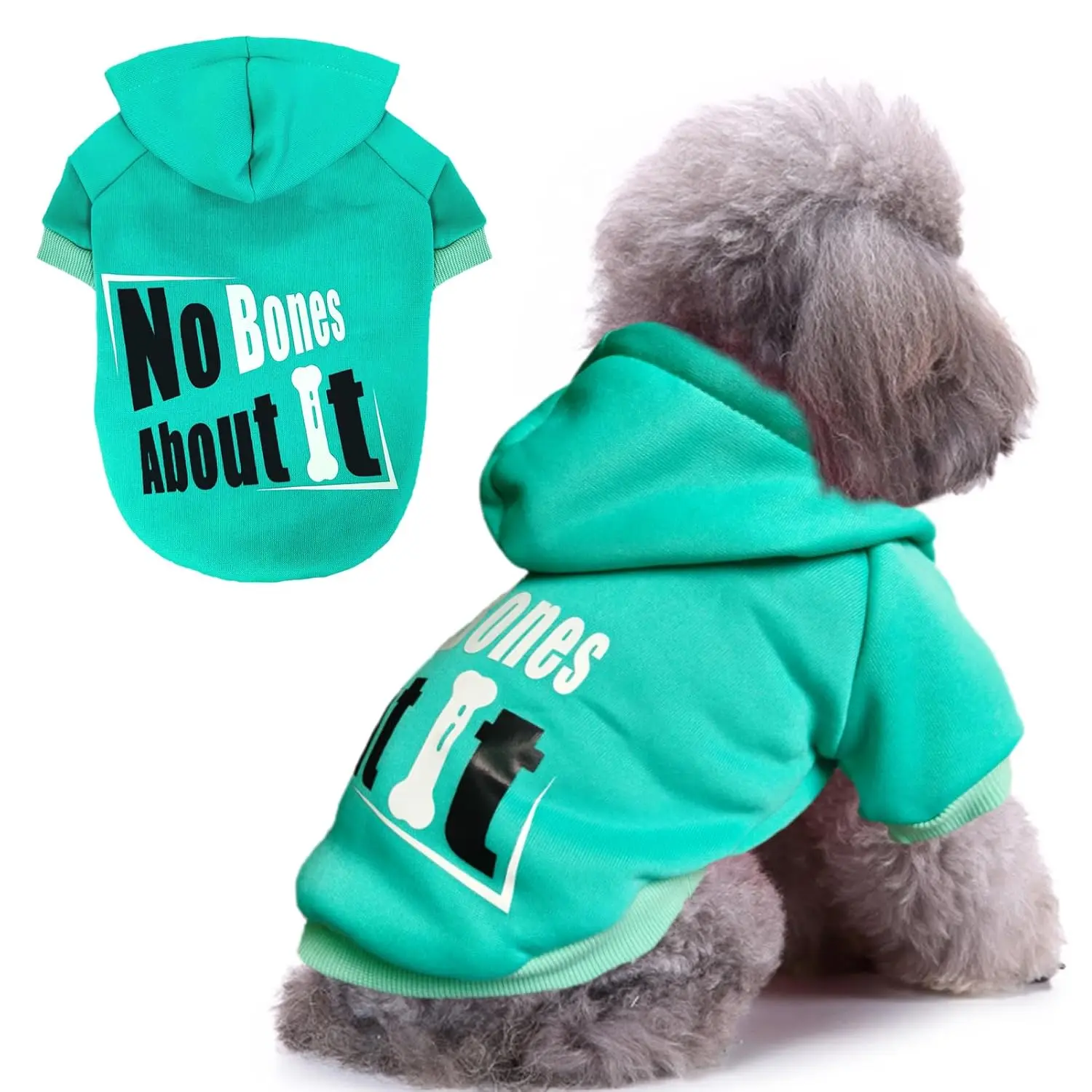 Pullover Dog Hoodie for Small Puppy, Cute Pet Sweatshirt Costume, Customized