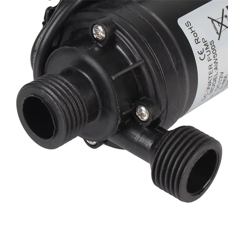 A15Q-Mini Submersible Water Pump 12V DC Brushless Motor Ultra-Quiet 800L/H 5M Portable For Garden Cooling Systems