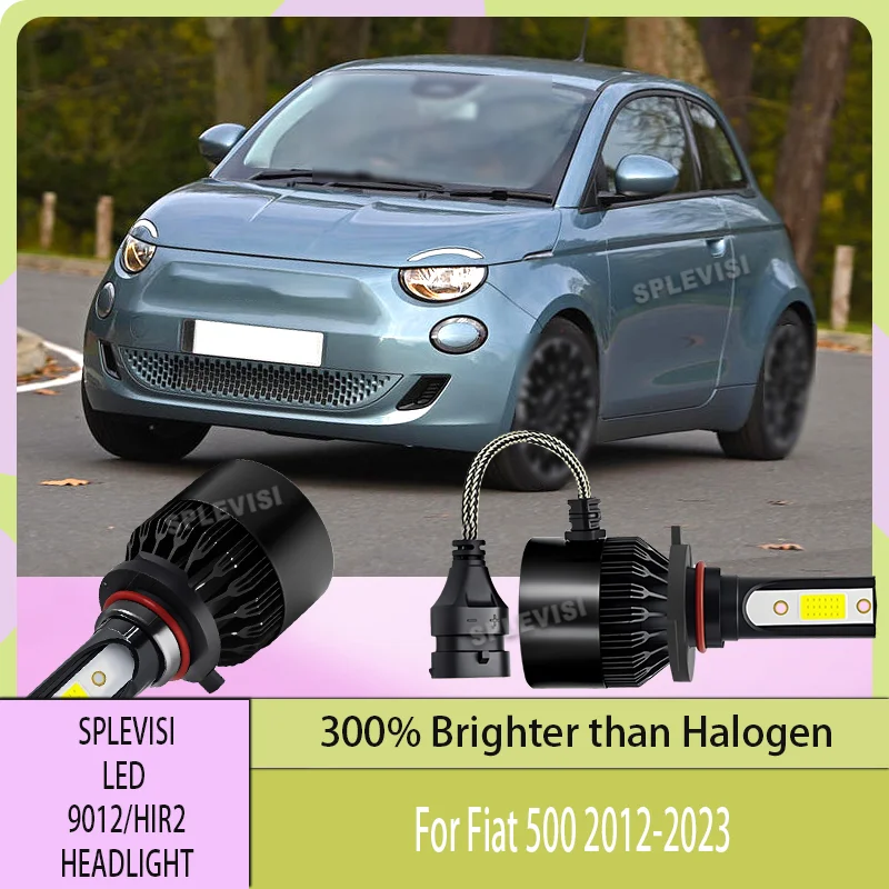 

FULLY UPGRADED COOLING SYSTEM LED HEADLIGHT Long Lifespan Up to 6,0000hrs FOR Fiat 500 2012 2013 2014 2015 2016 2017 2018-2023