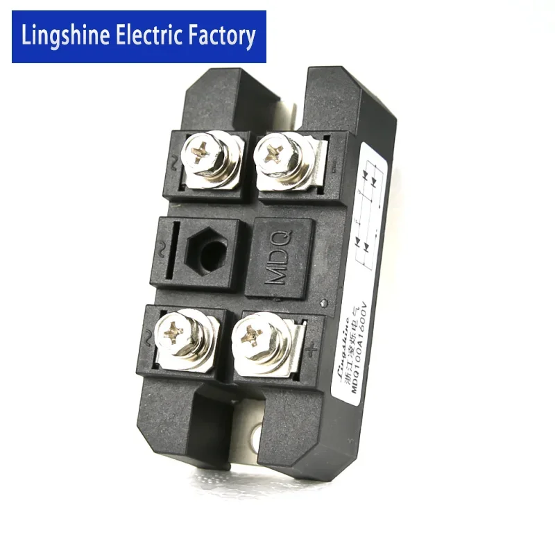 

Однофазные мостовые модули серии MDQ MDQ100A, 100 А, 1600 В, 1-фазный диодный выпрямитель