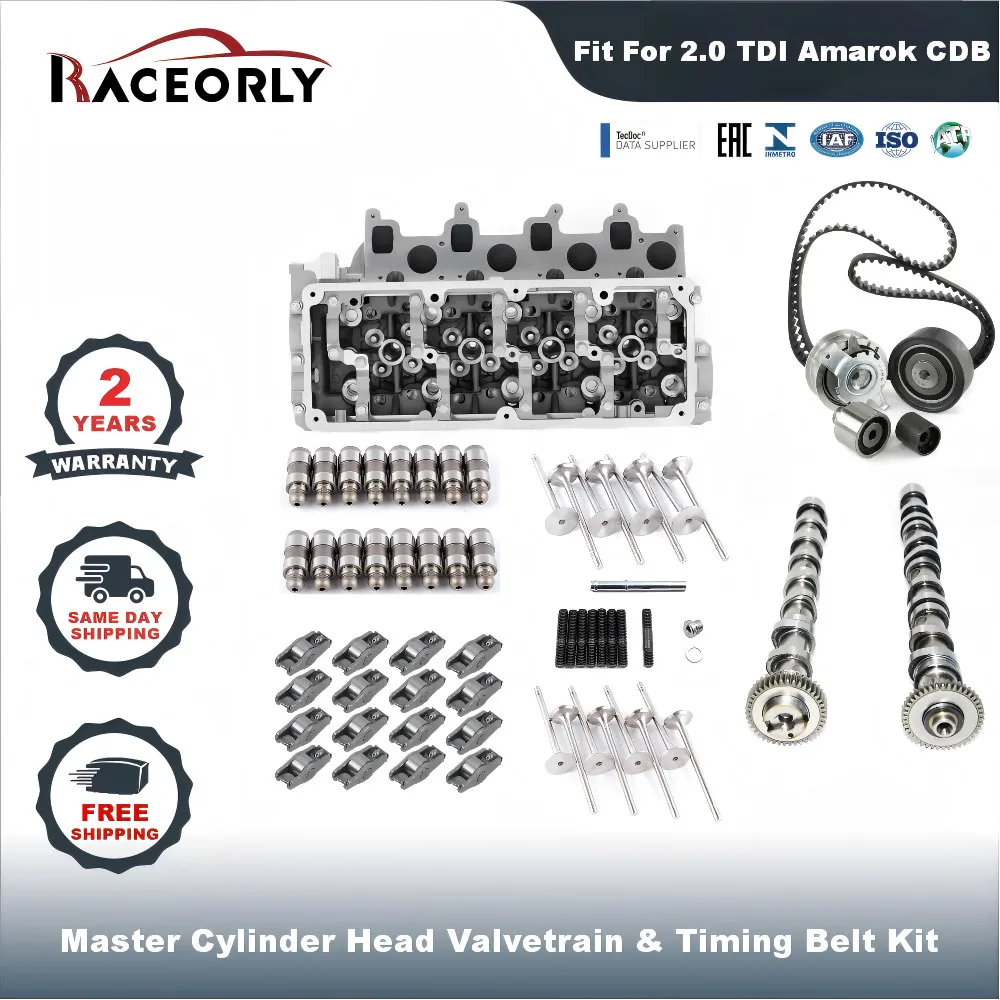 2.0TDI Cylinder Head Valve Timing Belt Kit For VW Amarok 2H,S1B Crafter CDB CDC