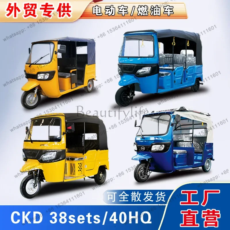 D25Fuel motorcycle tricycle exports to Africa electric sightseeing solicitation taxi