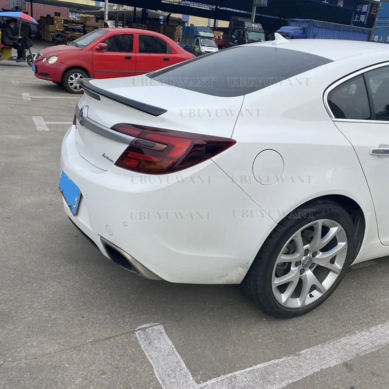 For Buick Regal GS Opel Insignia 2009-2015 Car Styling ABS Plastic Unpainted Color Rear Trunk Wing Boot Lip Roof Spoiler