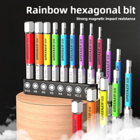 Magnetic Hexagon socket Bit set Impact Drill Bits, Hex Head Tungsten Steel Screwdriver Bits Suit 1/4 Inch Hexagonal Shank