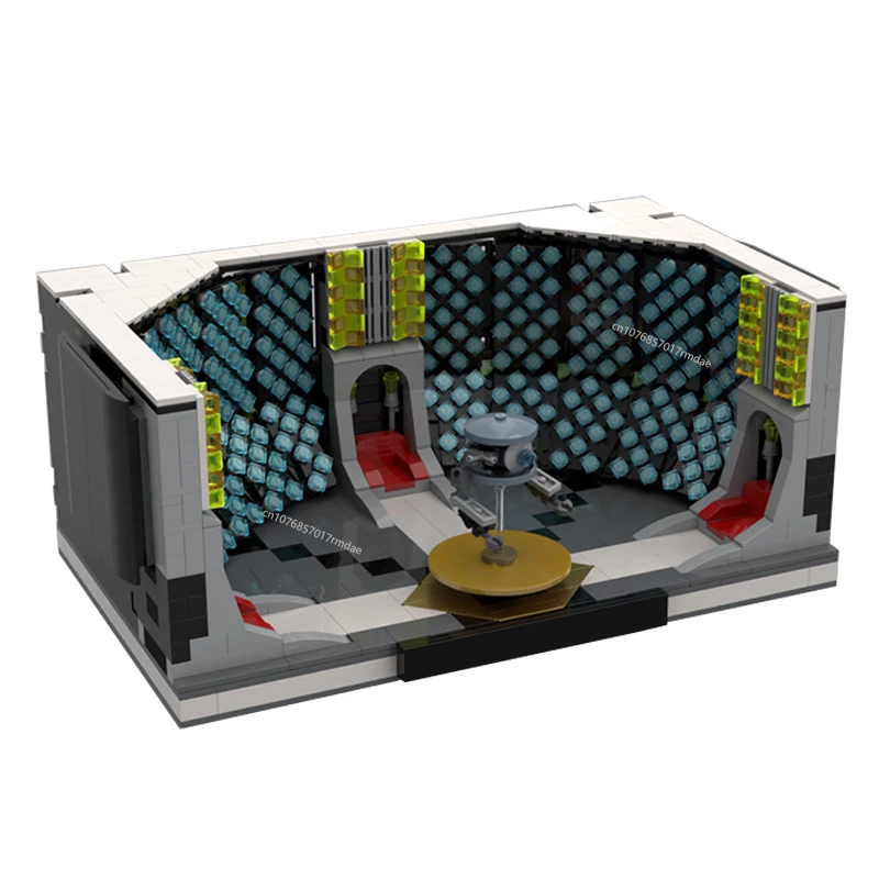 NEW Famous star Movie scene MOC Duel on Bespin The Holocron Chamber Emperor's Throne Room model DIY creative ideasToyGift blocks