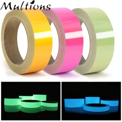 5M Waterproof Glow Tape Glow InThe Dark Luminous Tape Self-adhesive Sticker Tape For Outdoor Marking Stage Theatre Steps Exit