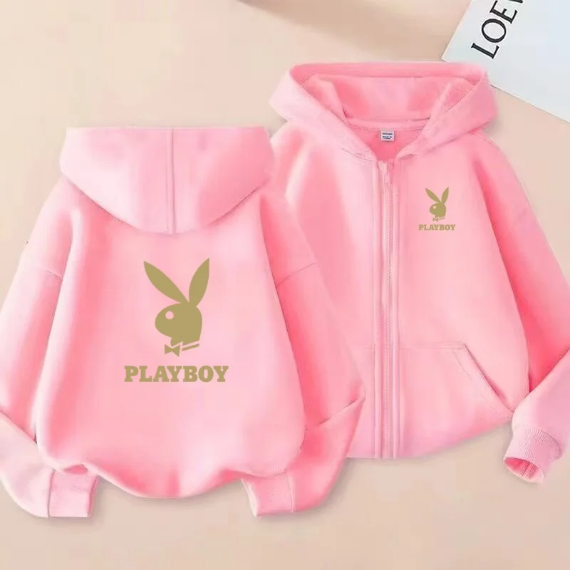 

Kids Autumn Winter Charming Cardigan Sweatshirt Zipper Style Hoodie Fashion Girls Boy 3-12Yrs Casual Loose Coat Brand Tracksuits