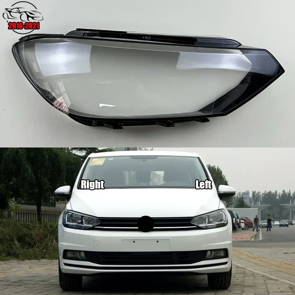 

Для Volkswagen VW Touran L 2016-2021 галогенная фара, линза, прозрачный абажур, крышка фары, плексиглас