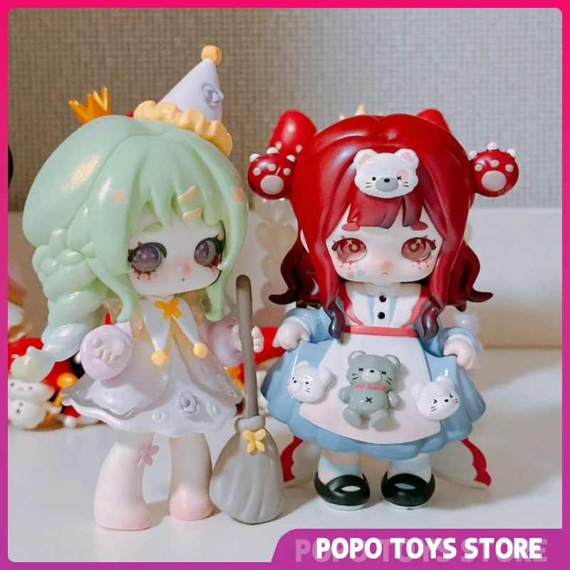 حقيقية Faerie نينيتا مرآة سحرية الجنة سلسلة بولي كلوريد الفينيل صندوق أعمى رائعة الإبداعية سطح المكتب الحلي لعبة مفاجأة مهرجان هدية