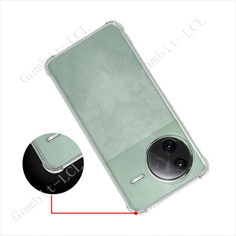 Anti-Falling สําหรับ Xiaomi Poco F7 Ultra Pro F7Pro PocoF7Pro 24122RKC7G Soft TPU Original กันกระแทกปกหลัง Poco F7 Pro