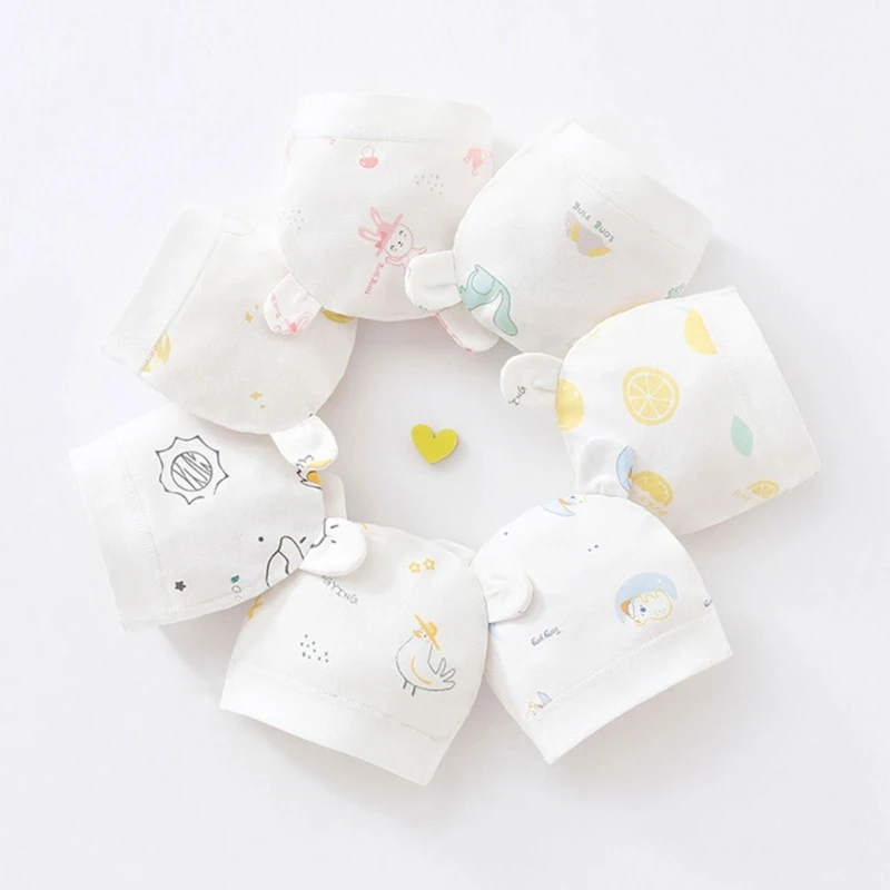 

Caps with Cartoon Pattern Spring Hat for Boy Girl Newborns Baby Hat QX2D