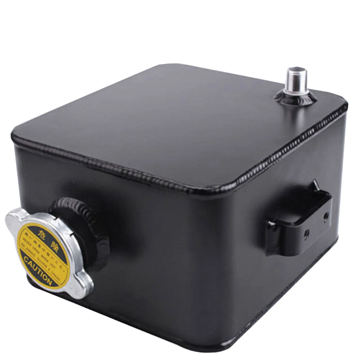 2.5L Aluminum Overflow Recovery Tank Bottle Universal Car Water Coolant Radiator