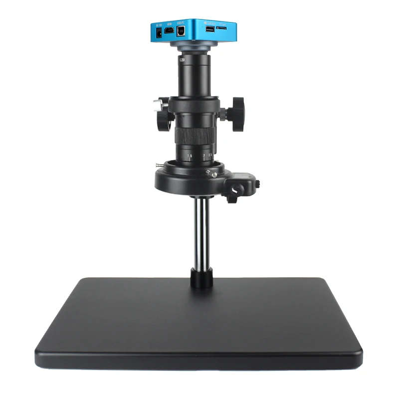 Microscopio digitale Full HD 1080P Microscopio video HDMI USB Fotocamera Lente d'ingrandimento 300X Scheda TF per archiviazione del telefono Saldatura Repai