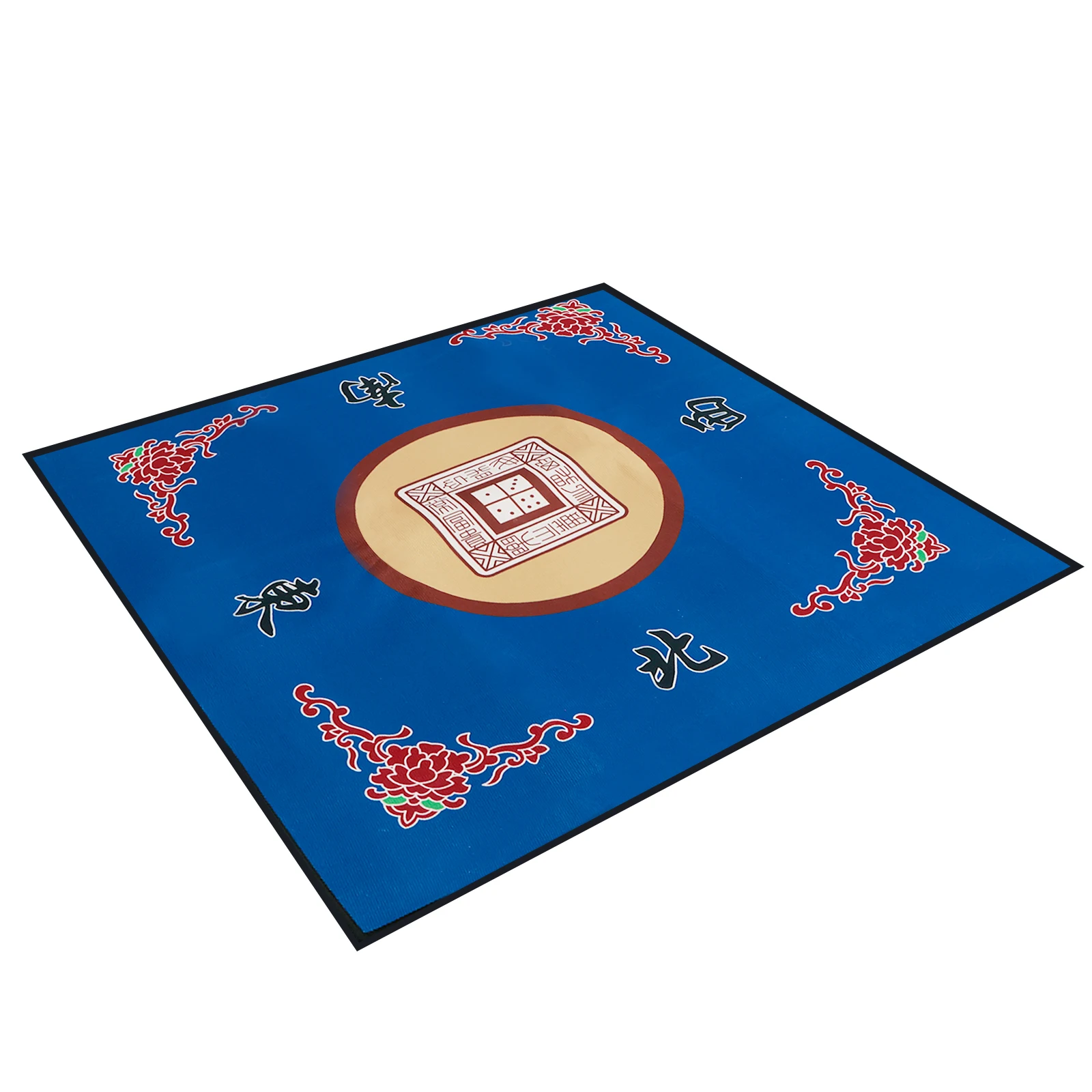 Housse De Table De Poker – Nappe Ronde En Feutre Vert, 36-48 Pouces – Anti-dérapant, Réduit Le Bruit – Look Casino