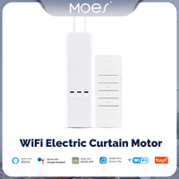 MOES Tuya WiFi Smart Motor Electric Chain Roller Blinds Shade Shutter Drive RF Remote Kit Smart Life App via Alexa/Google