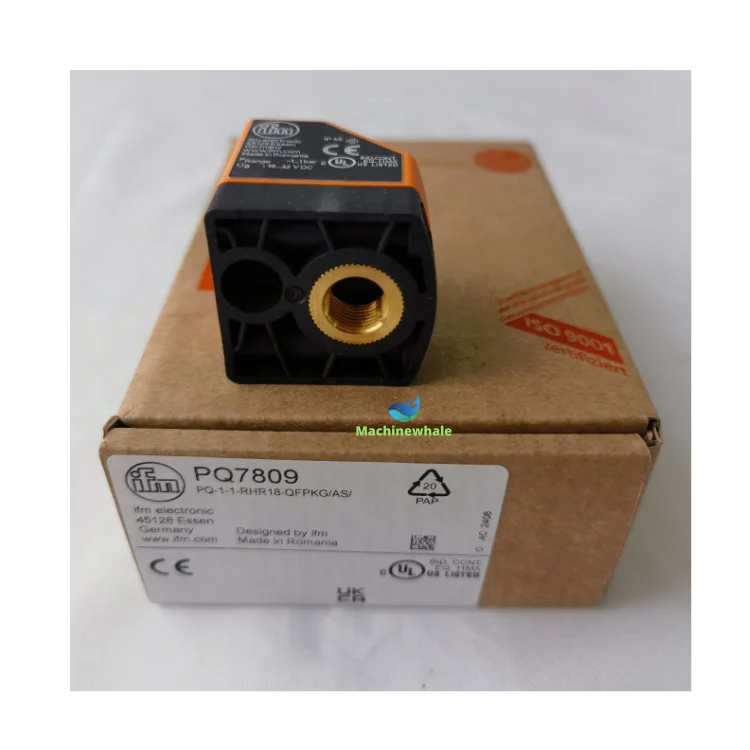 

I F M PQ7809 Pressure Sensor for Pneumatics PQ7834 PQ3834 PQ3809