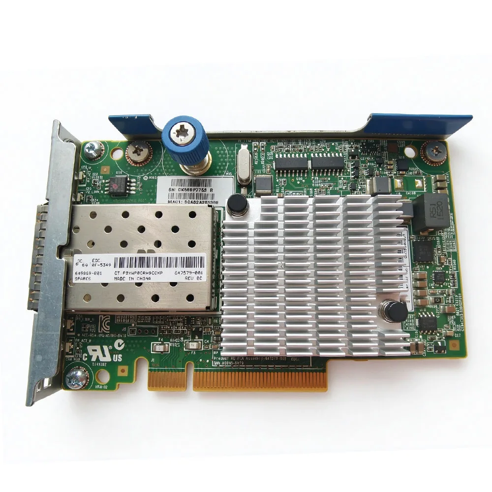 649869-001 647581-B21 647579-001 For Gen8 530FLR 530FLR-SFP Dual Port 10Gbps Ethernet Adapter Flex Daughter Card board Original 6