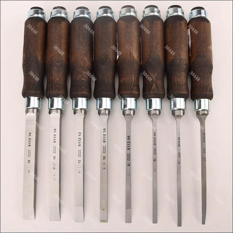 Heavy Duty Woodworking Tool Mortise Chisel Czech Woodworking Chisel Manual Woodworking Tool Wood Handle Chisel
