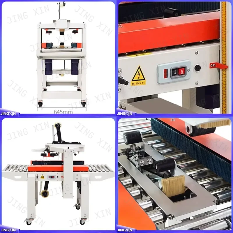 Custom for FXC4030X Fully Automatic High Speed Tape Sealer Packaging Machine E commerce Express Carton Box Sealing Equipment