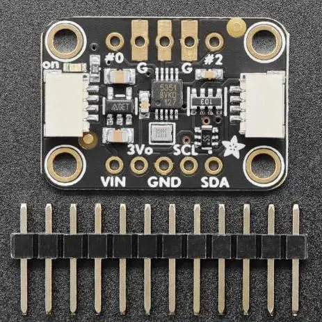 

5640 Si5351A генератор часов с QT - 8 кГц 160 МГц ESP32