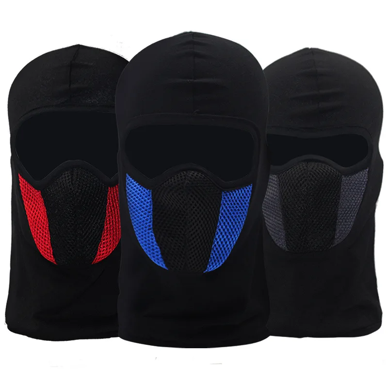 

Breathable Full Face Mask Motorcycle Balaclava for Men Women Cycling Sports Dustproof Windproof Scarf Headgear