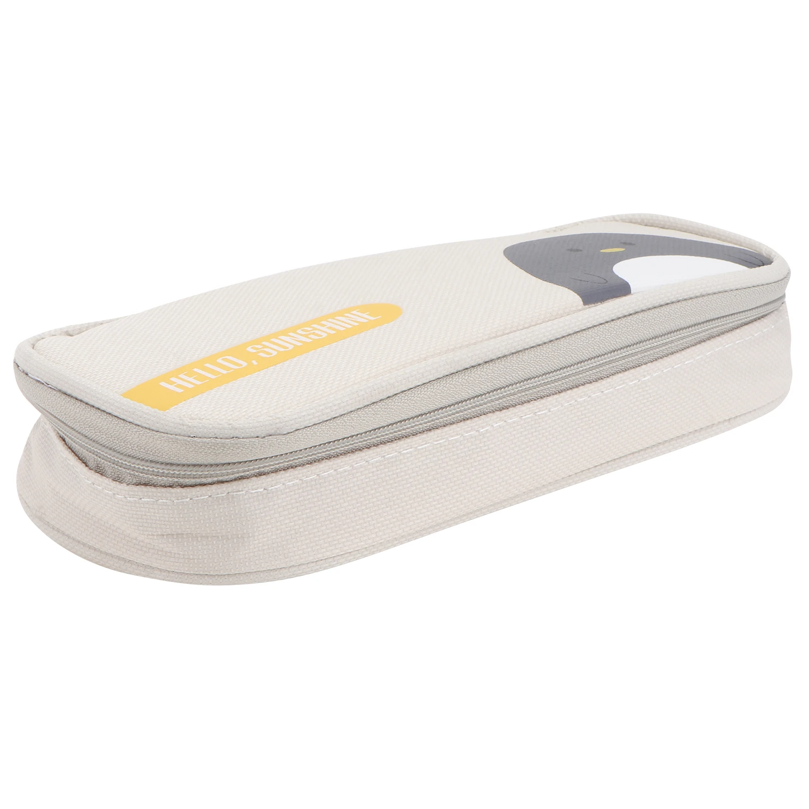 

Pencil Bag Stationery Box Storage School Accessory Children Pouch Student Supplies Oxford Cloth Portable Zipper Design