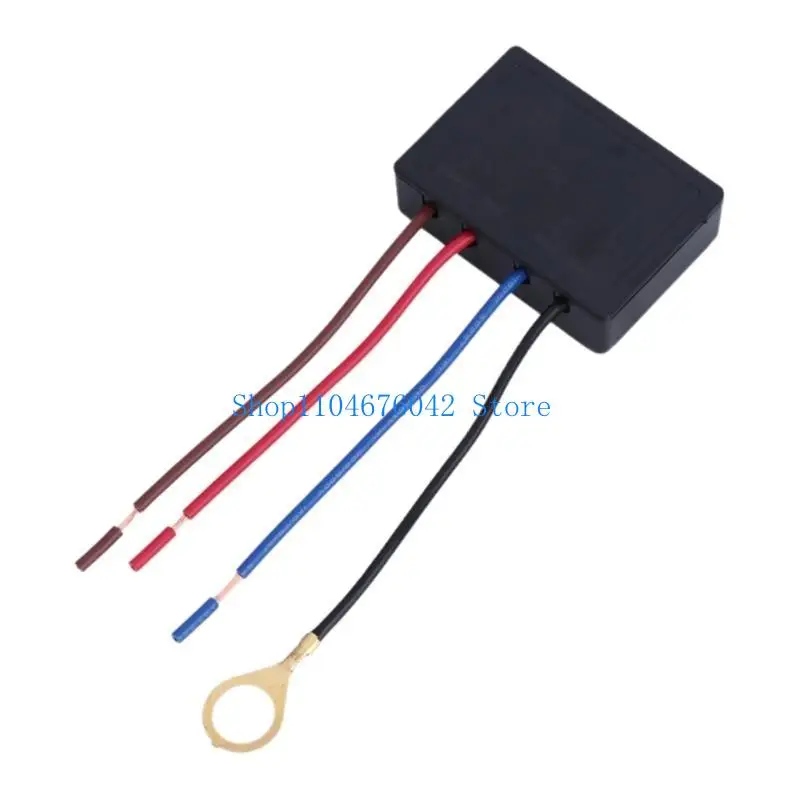 5asd Sakelar Sentuh Ramah Pengguna Sakelar Plastik 220V 3A Perbaikan Cepat untuk Lampu Meja