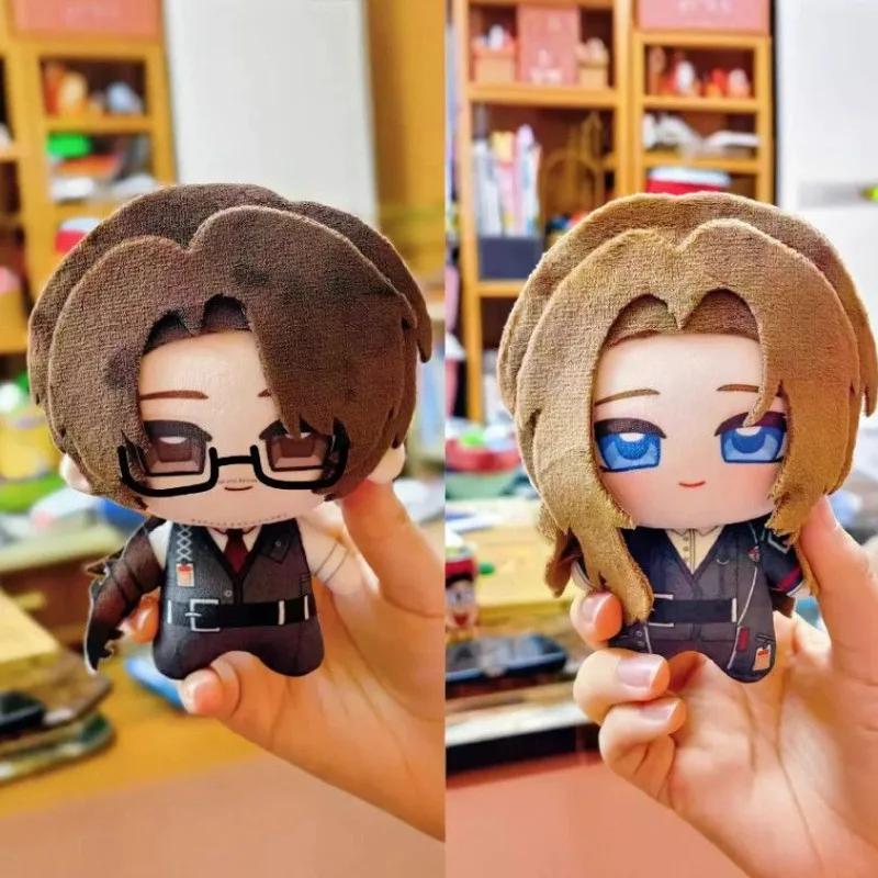 Limbus Company 10cm Cotton Doll Rodion Gregor Game Character Plush Keychain Soft Stuffed Pendant Collectible Gift for Game Fans