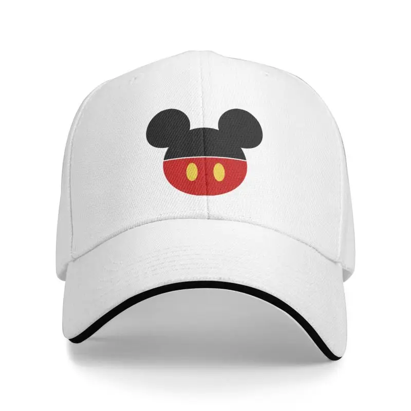 Custom Minnie Mickey Mouse Baseball Cap Hip Hop Men Women\'s Adjustable Dad Hat Spring