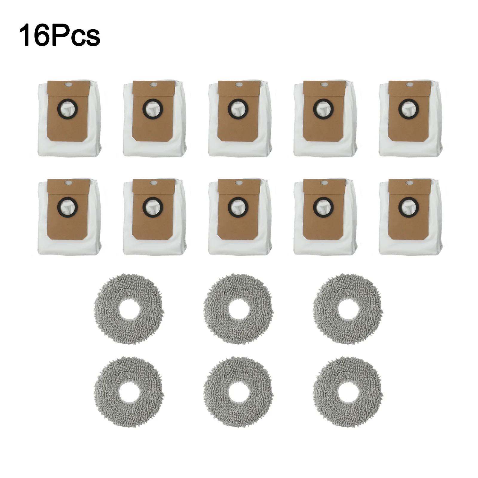 

1 Set Vacuum Bags Mopping Cloth For Cecotec For Conga 11090 Robot Vacuum Cleaner Replacement Accessories Cleaning Bags And Mops