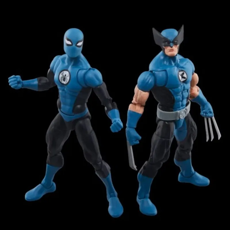 

Original Marvel Legends Fantasitc Four Spiderman & Wolverine 2-pack Exclusive 6 inches Action Figure Kids Toy Birthday Gifts