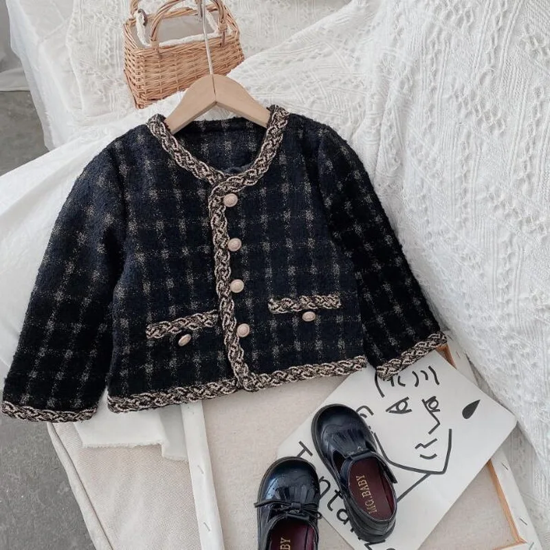 

Бутик, весенне-осеннее модное светское пальто, детская верхняя одежда, пальто для маленьких девочек, детское супер красивое пальто для детей 2–7 лет