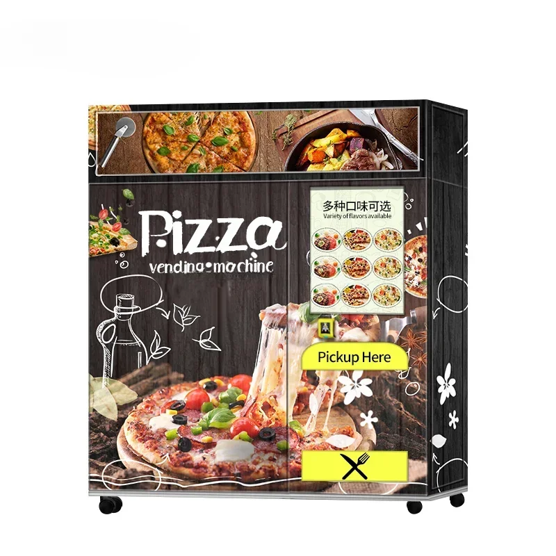 new fully automatic vending machine for pizza