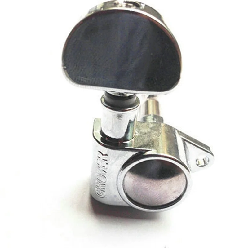 T71C الغيتار سلسلة المقبض غروفر سلسلة اللفاف مغلقة بالكامل وتر غيتار ضبط أوتاد مفاتيح المستقبلون آلة رؤساء