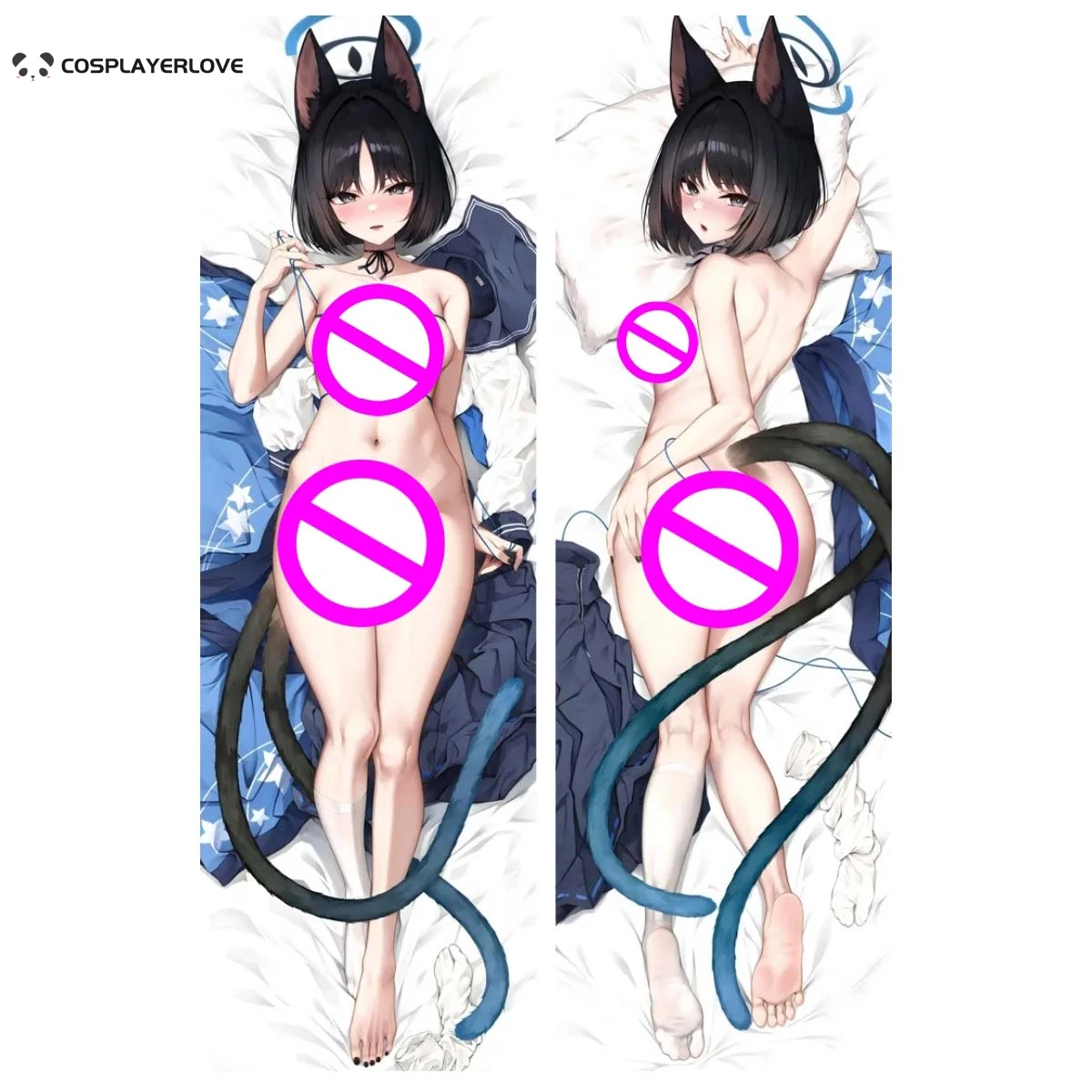 

Anime Pillow Cover Blue Archive Kiryu Kikyo Double-sided Hugging Pillowcase