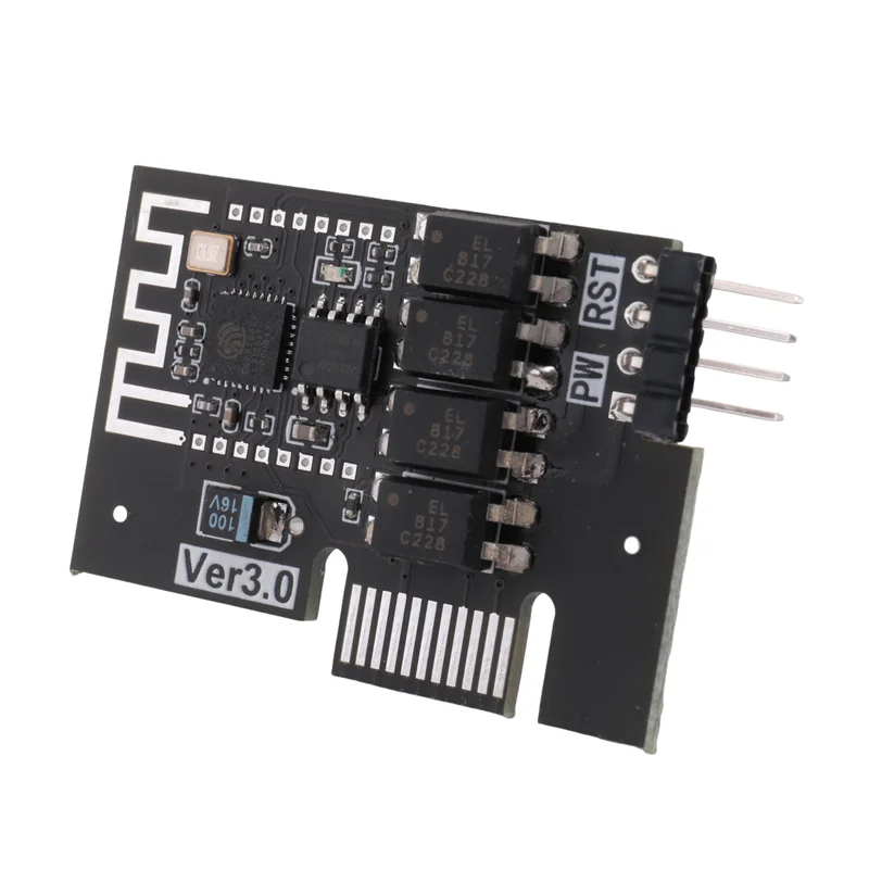 Загрузочная карта настольного компьютера Карта загрузки компьютера PCB Wi-Fi Приложение Карта переключателя с дистанционным управлением Карта дистанционного запуска компьютера-X62A