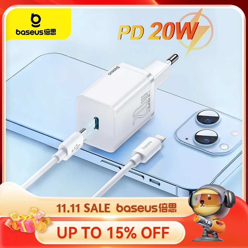PD 20W Fast USB C Wall Charger for iPhone