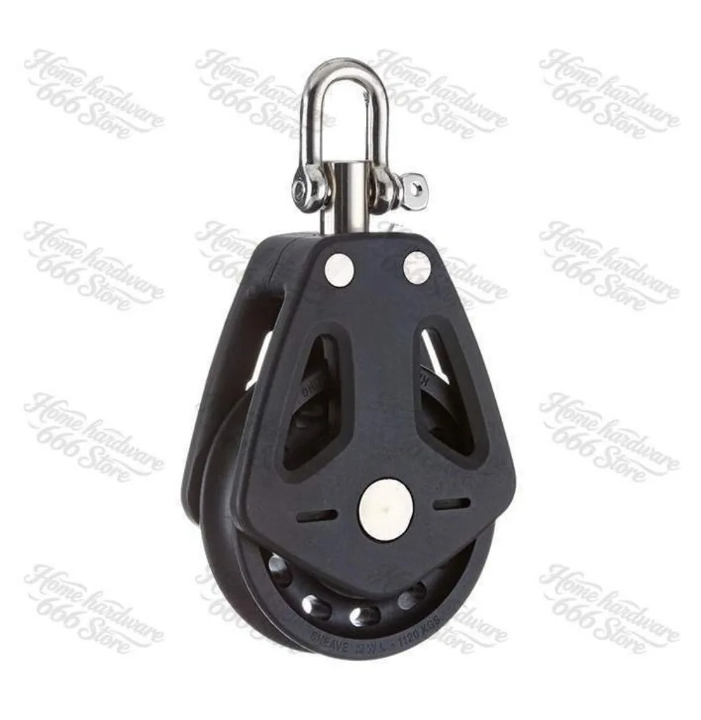 50Mm Wheel Diameter 10mm Wire Diameter Single Wheel/Rotary Yacht Sailing Bearing Pulley BP-0501F