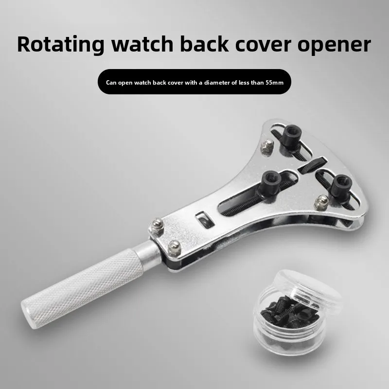 Riparazione Apri coperchio orologio Set rimozione orologio batteria Rimozione orologio meccanico Strumento coperchio posteriore Pressacavo coperchio posteriore