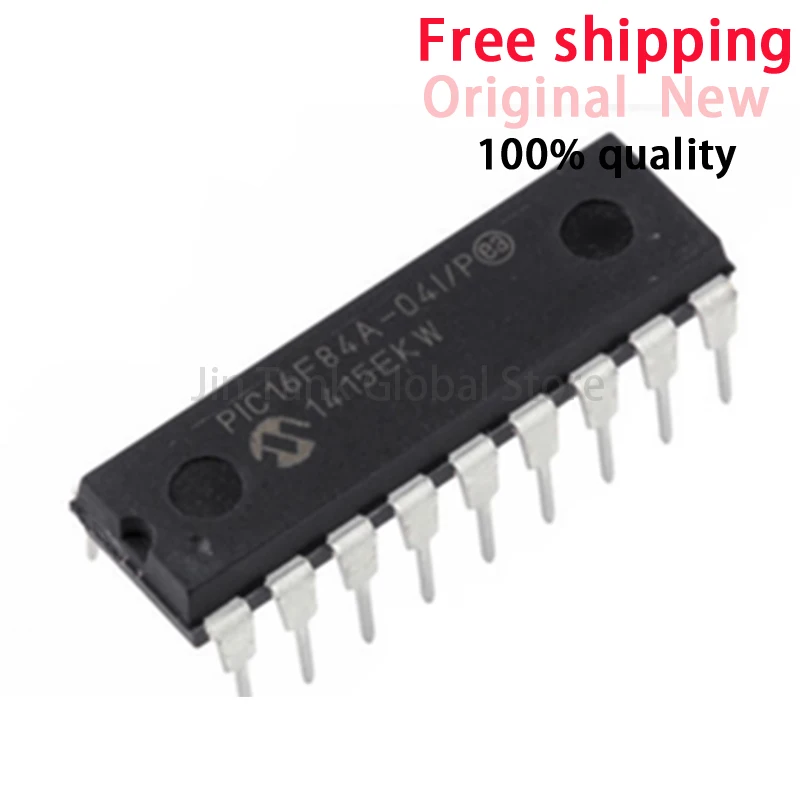 (1piece)100% New PIC16F84A-04/P PIC16F84A 04/P DIP-18 Chipset