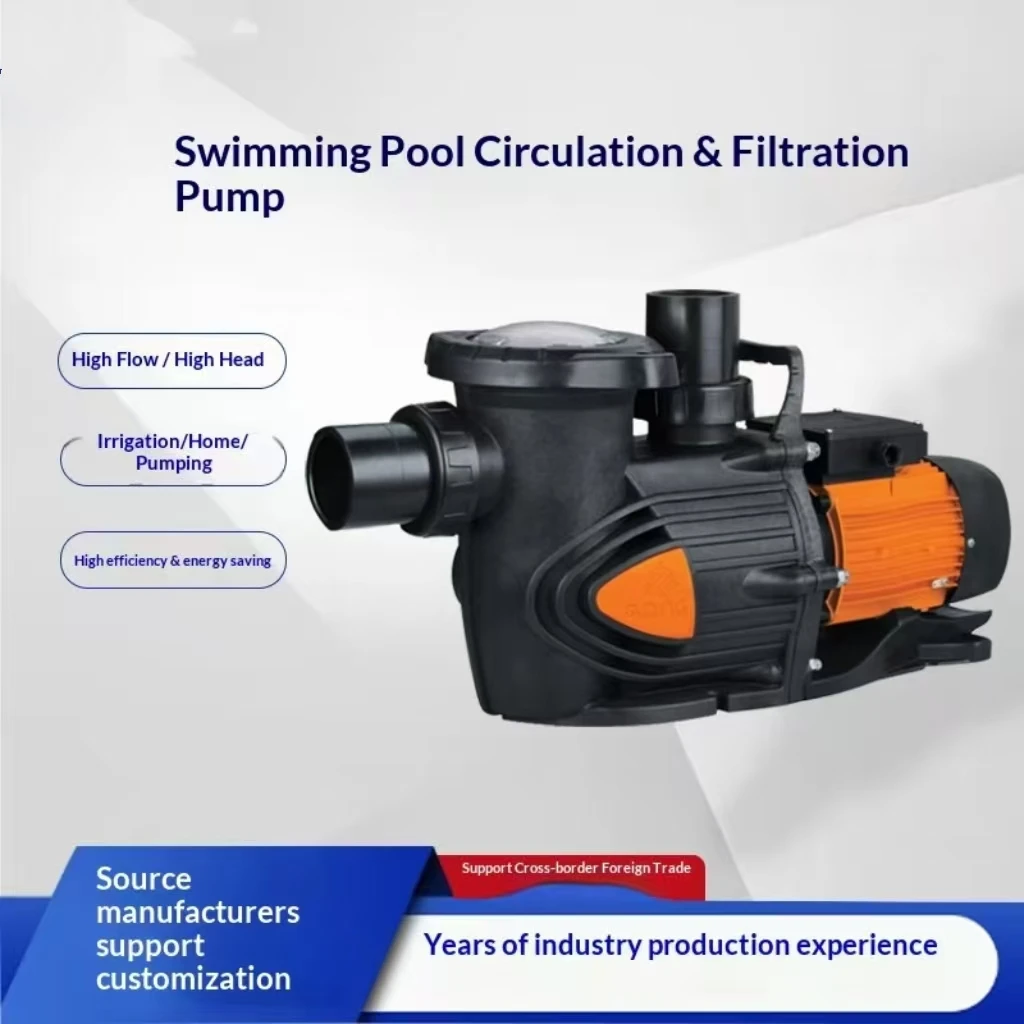 Efficient Energy-Saving Solar-Powered High-Flow Sand Filter Pumps Pool Circulation & Suction Pumps