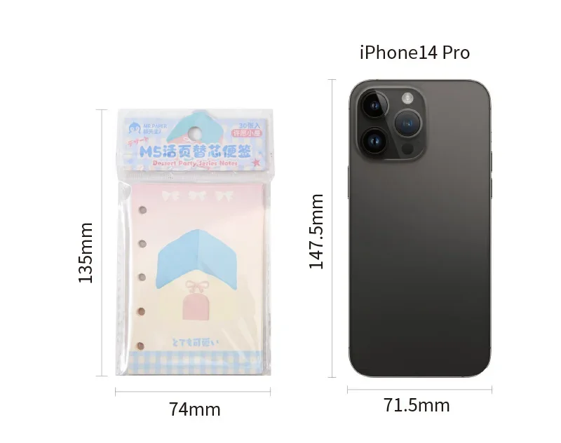 M5 30 قطعة فضفاضة ورقة الملء ملاحظات لاصقة الكورية نمط اليدوية دفتر الملء ملاحظة تدوين لزجة اوراق الملاحظات الطلاب القرطاسية #6