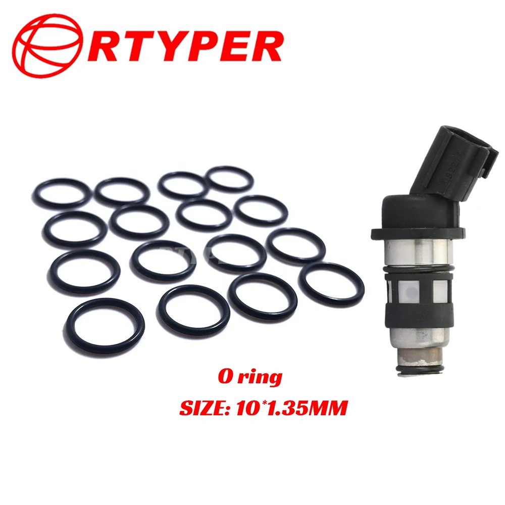 100/300 PCS Fuel Injector O Rings lower 21040 For 16600-73C90 JS50-1 Nissan Primera P10 Sunny Almera N15 1.6L