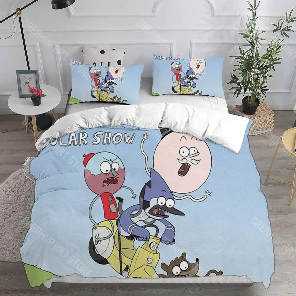 2026 3D Print R-Regular Cartoon S-Show Anime Cartoon Bedding Sets Comforter Quilt Bed Cover Duvet Cover Pillow Case Sets Kids Ad