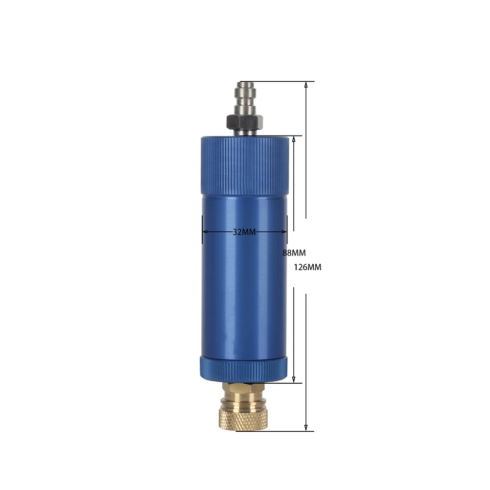 High-Pressure Air Water-Separator Filter Moisture Control For 4500PSI Systems Double-Layer Filtration Air Water-Separator Filter