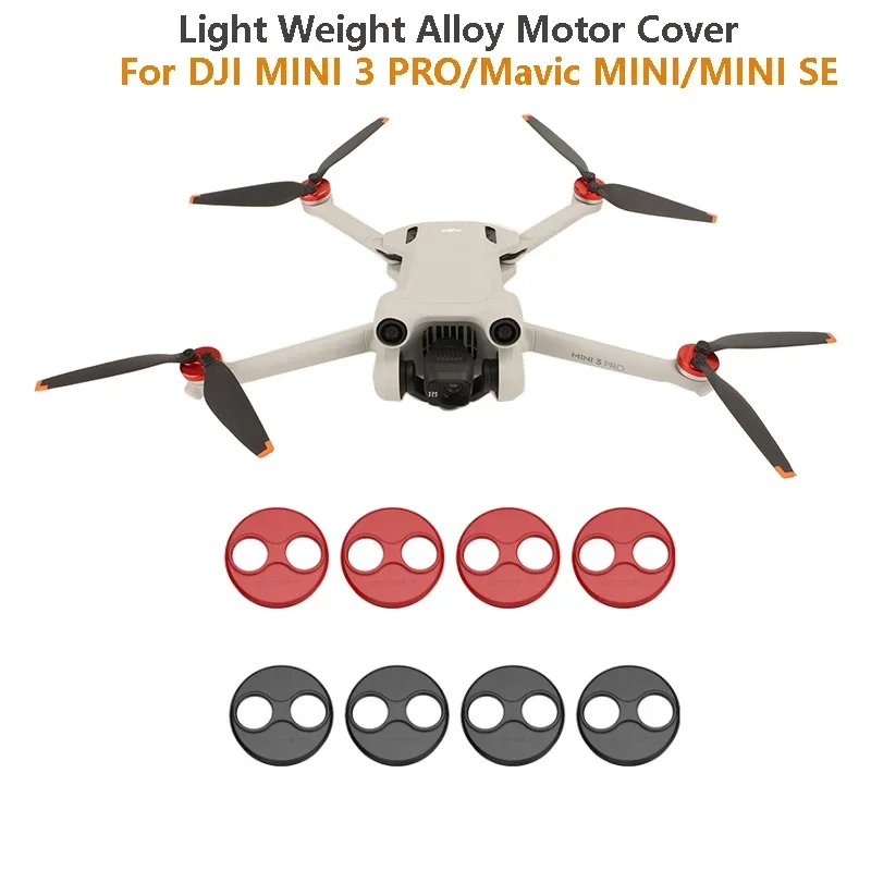 DJI MINI 미니 드론용 합금 모터 커버, DJI MINI 4 3 PRO/Mavic MINI/SE 방진 보호 커버 가드 캡, DJI Mavic 미니 드론 액세서리 