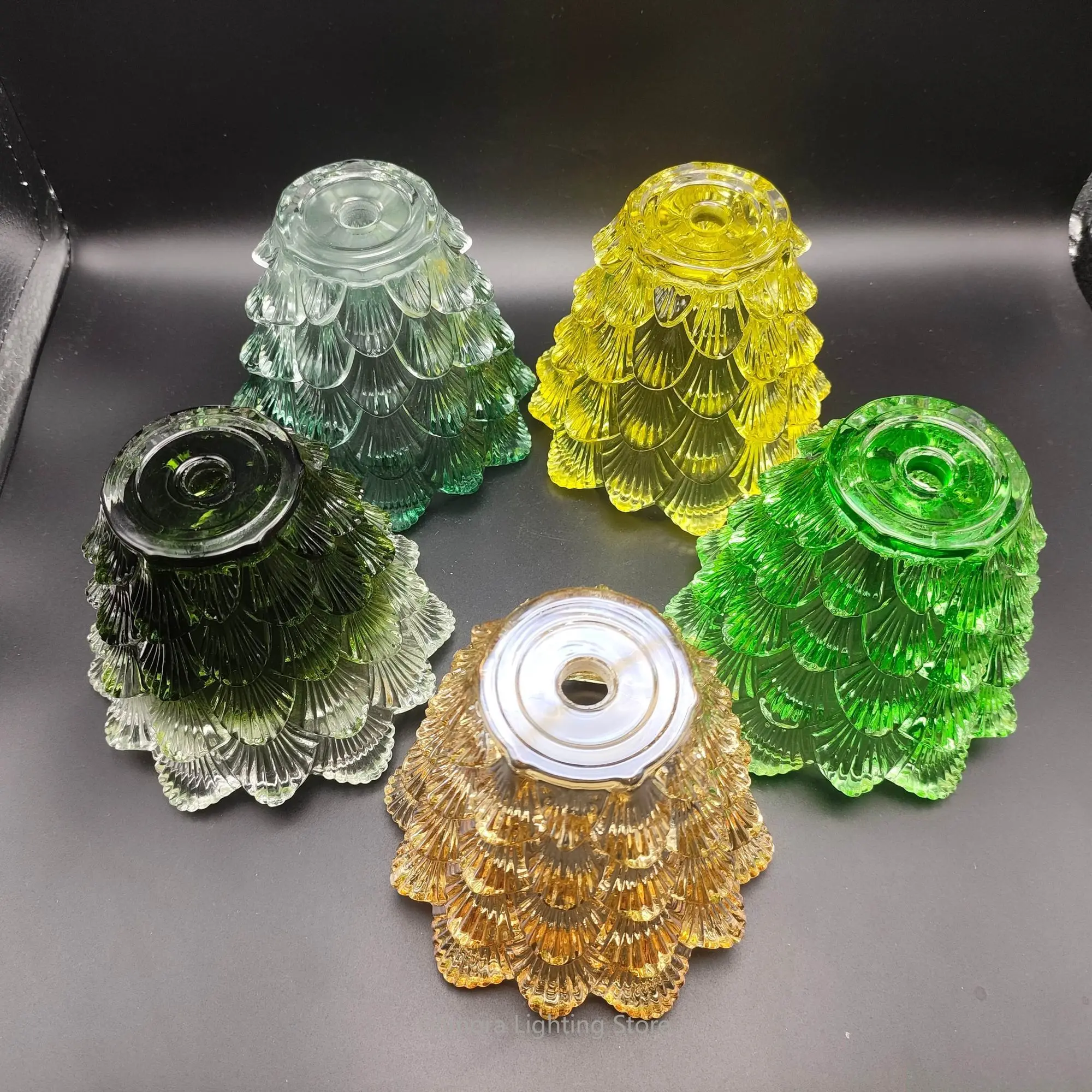 Nordic Vintage Bellflower Glass Lampshade for Wax Melt Lamp, Handmade Replacement Cover for DIY Lighting