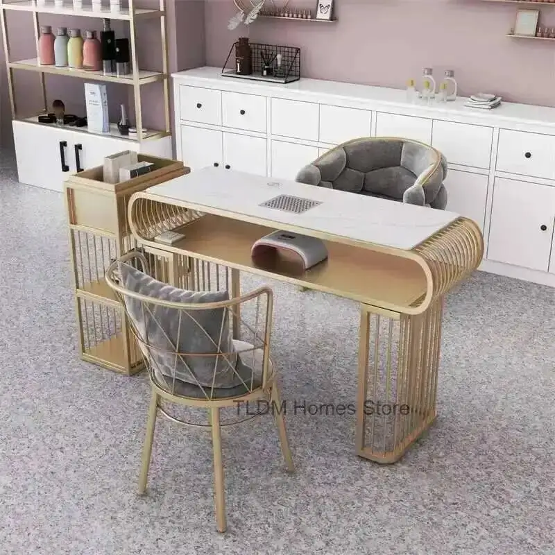 

Modern Tables for Wrought Commercial Nail Iron Furniture Beauty Manicure Table Creative Upscale Nail Table k