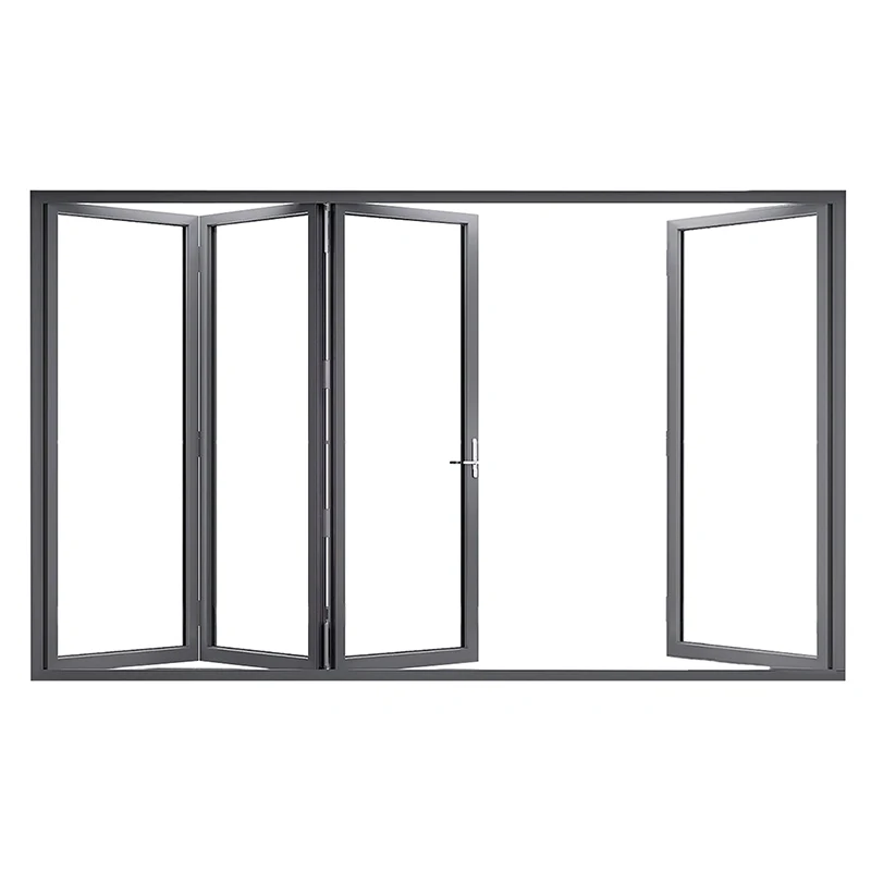 

Heavy Duty Aluminum Alloy Folding Door Balcony Kitchen Folding Door Sliding Door
